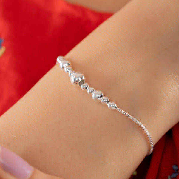 Simplistic Silver Bracelet