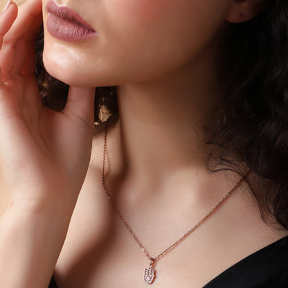 Ward Off Negativity: Stylish Hamsa Hand Pendant