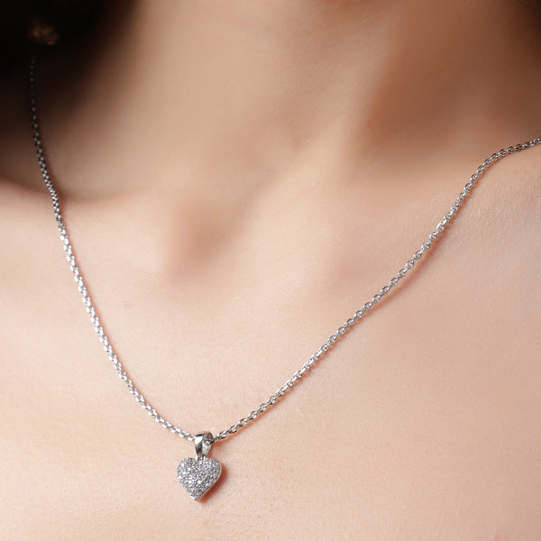 Radiant Hearts Necklace