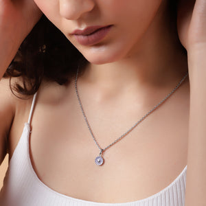 Sweet Serenity Silver Necklace