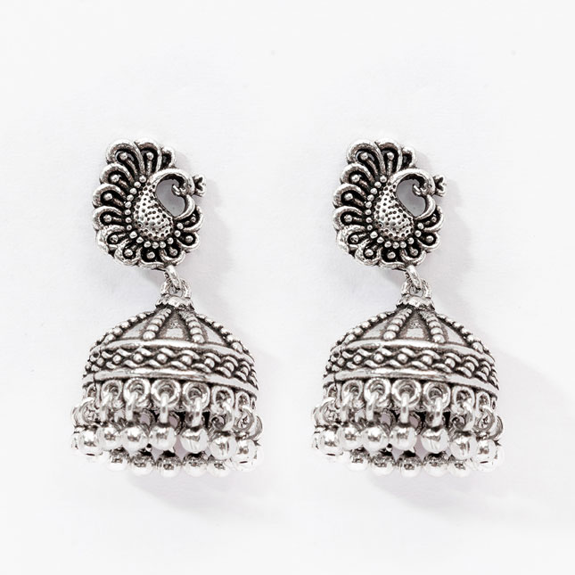 Oxidized Jhumki 2