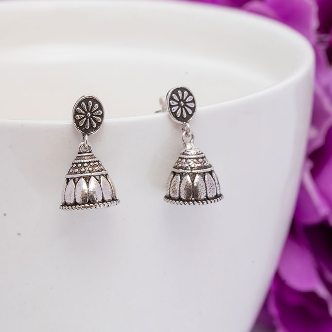 Oxidized Jhumki-35