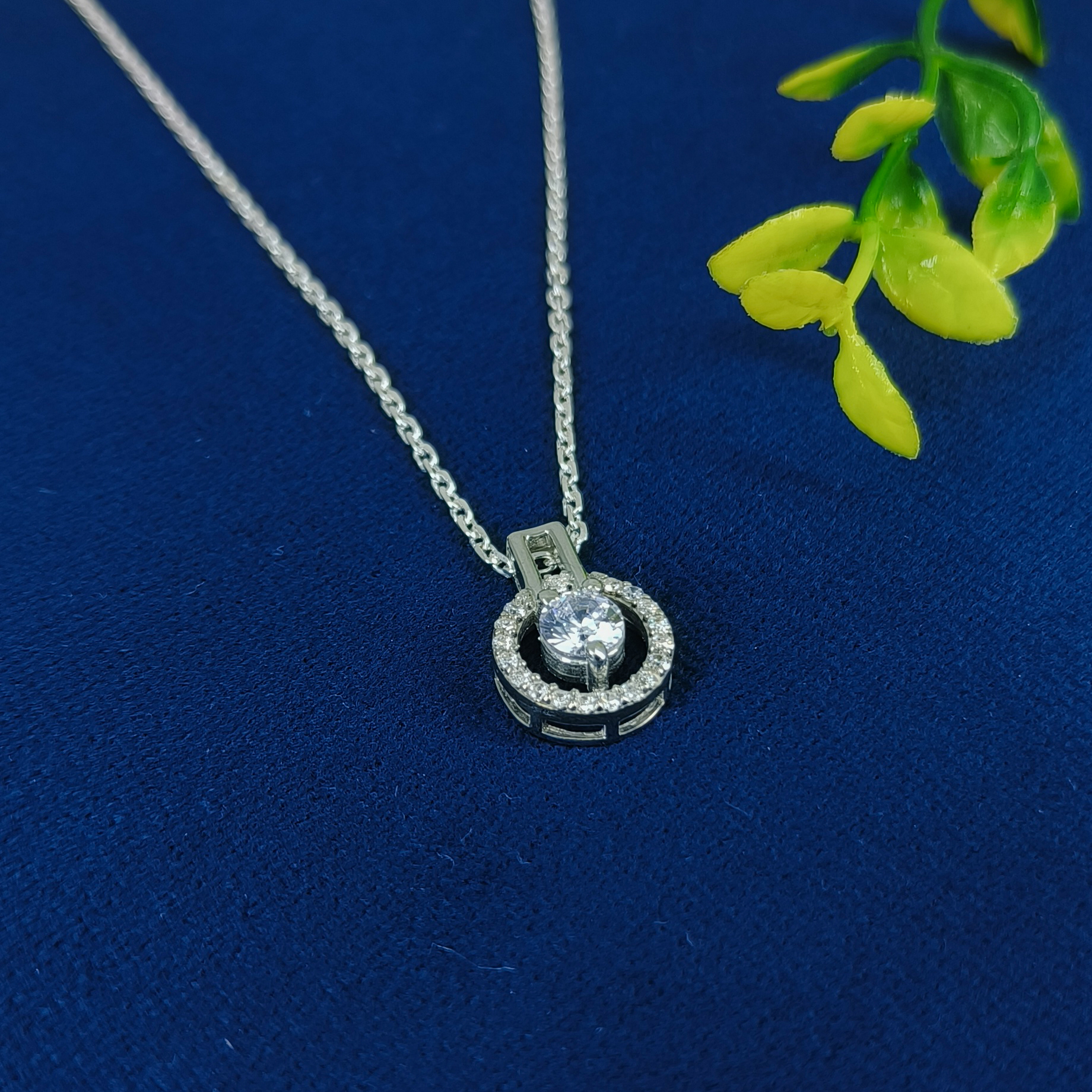 Zircon Star Pendant Necklace