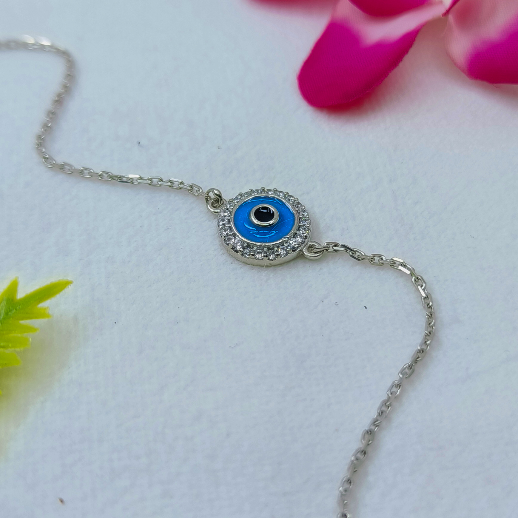 Blue Evil Eye Bracelet